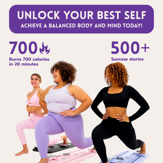 ReviaƩ Foldable Reformer Pilates Board