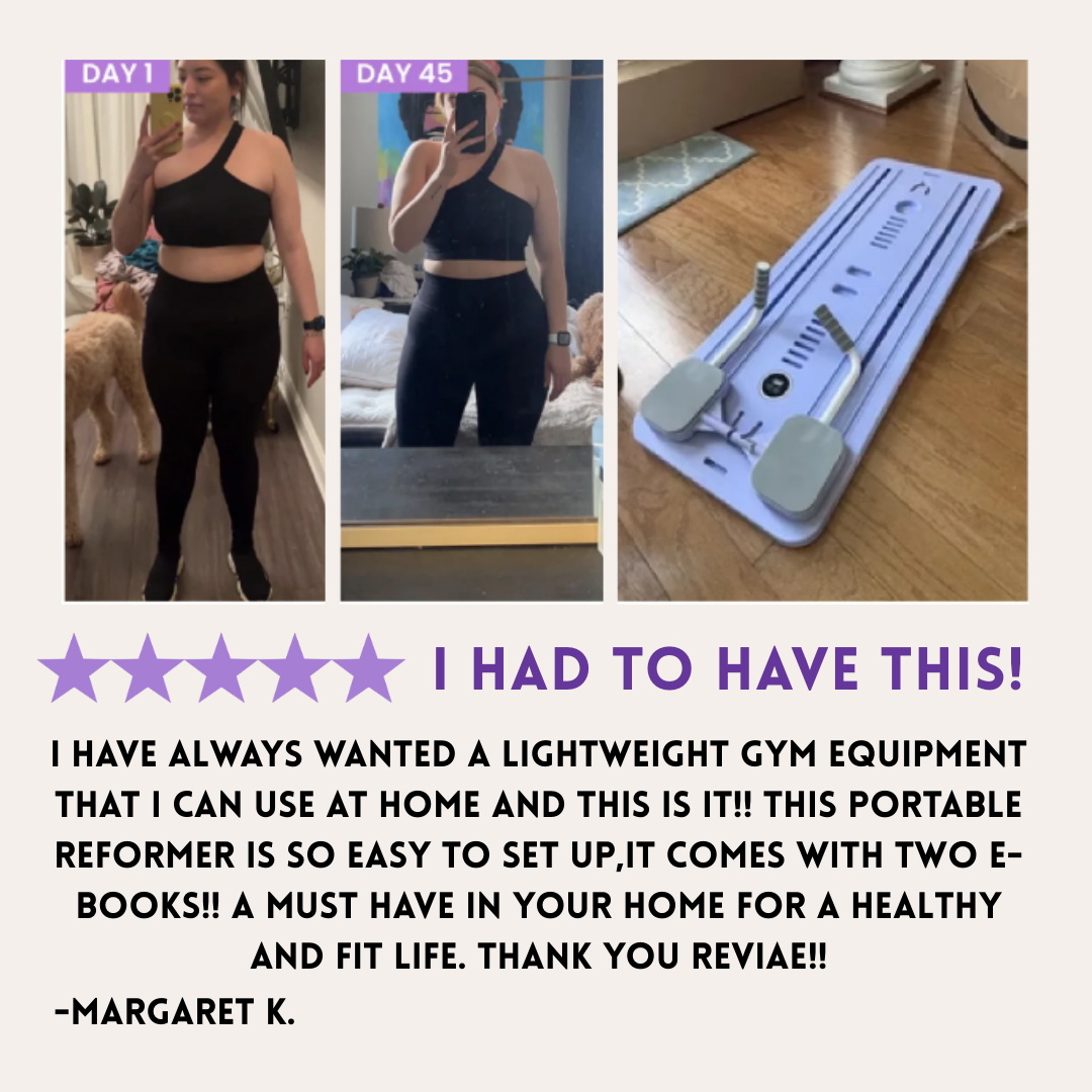 Reviaé Foldable Reformer Pilates Board