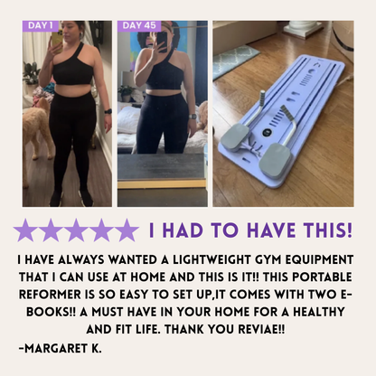 Reviaé Foldable Reformer Pilates Board